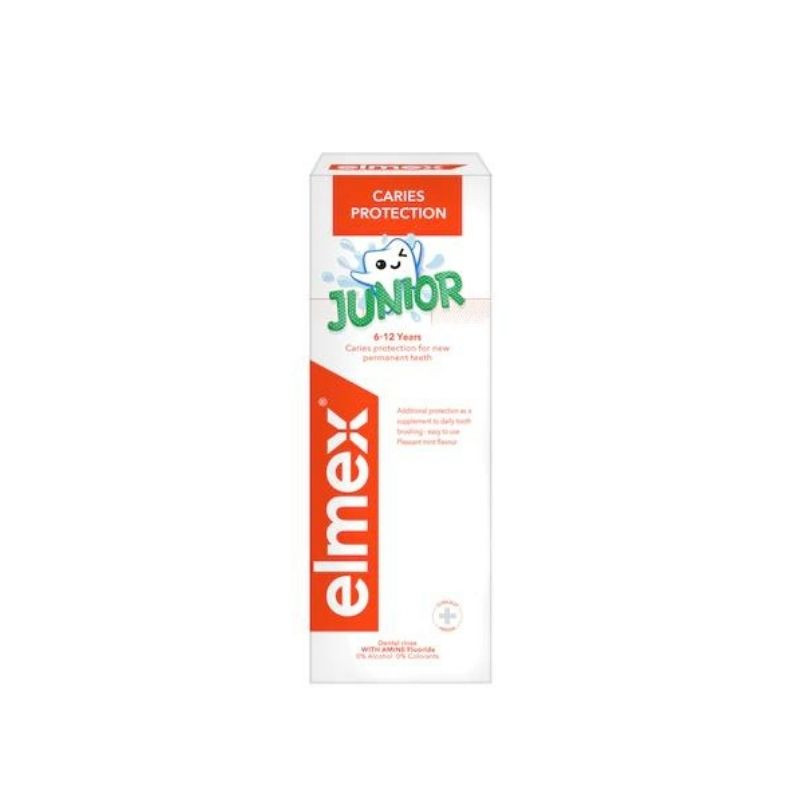 Elmex Apa de gura Junior 6-12 ani, 400 ml 400 imagine teramed.ro