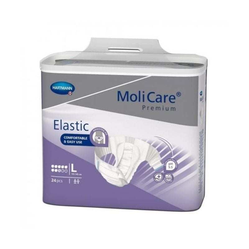 HartMann MoliCare Premium Elastic 8 picaturi L, 24 bucati adulti imagine 2022