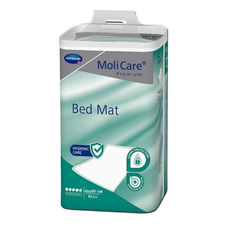 HartMann MoliCare Aleze Premium Bed Mat 5 picaturi 40x60cm, 30 bucati 40x60cm imagine noua
