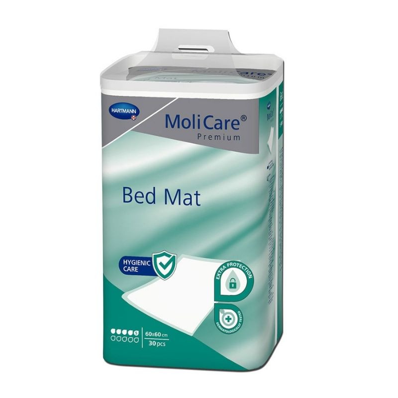 HartMann MoliCare Aleze Premium Bed Mat 5 picaturi 60x60cm, 30 bucati 60x60cm imagine noua