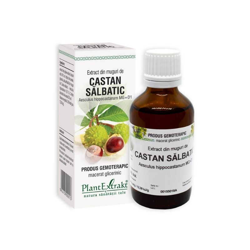 Extract din muguri de CASTAN SALBATIC, 50 ml castan imagine noua