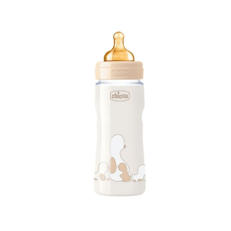 Chicco Original Touch Biberon PP 330ml, t.c, flux reglabil unisex, 4luni+ +4luni