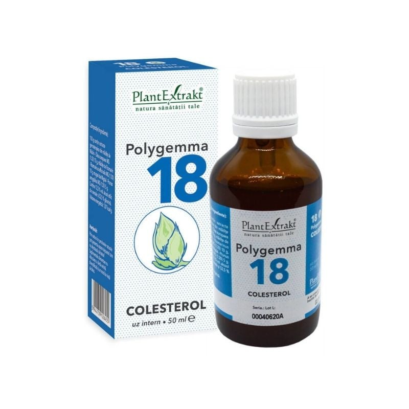 POLYGEMMA nr. 18 Colesterol, 50 ml Colesterol imagine noua