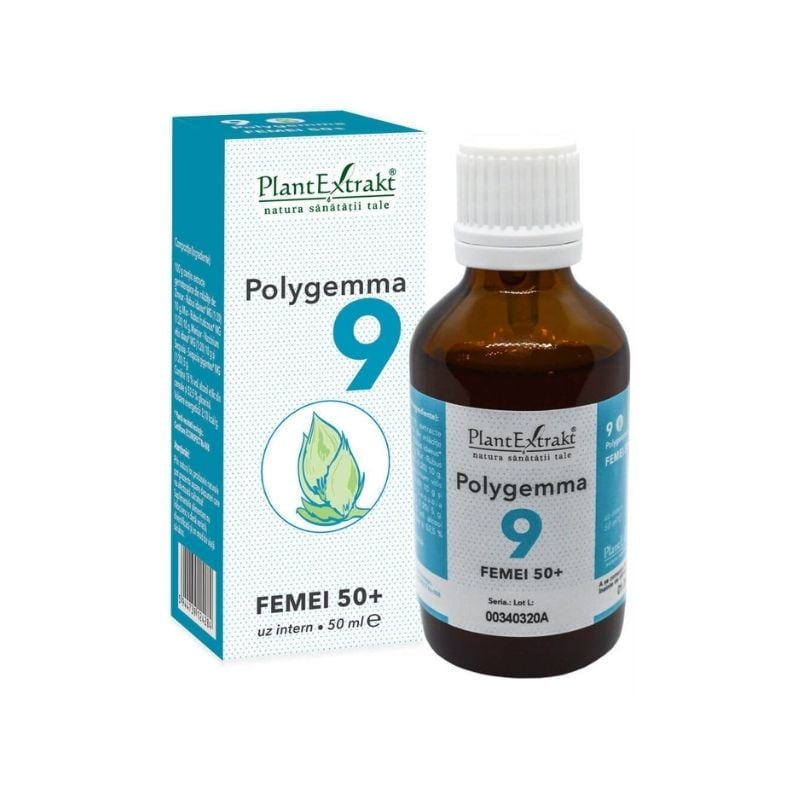 Polygemma Nr. 9 Femei 50+, 50 Ml