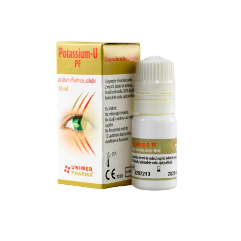 Potassium-u Fara Conservanti, Picaturi Ochi, 10 Ml