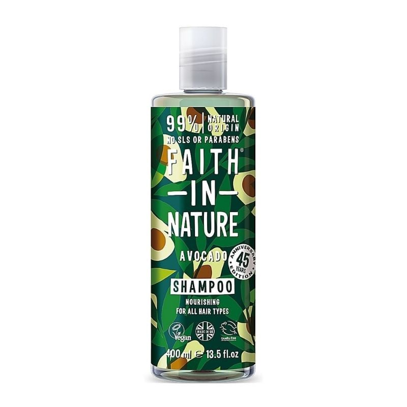 Faith in nature sampon natural nutritiv cu avocado, 400 ml
