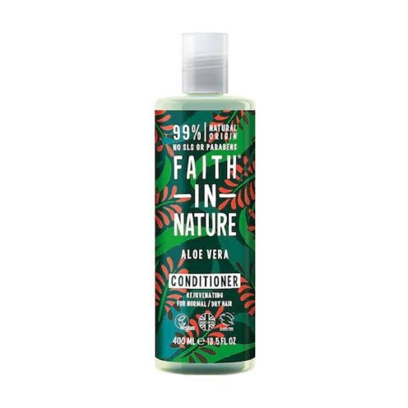 Faith in Nature Balsam natural nutritiv cu Aloe Vera, 400 ml Balsam