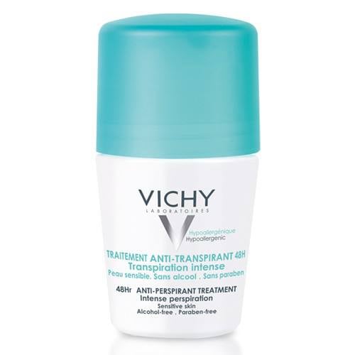 Vichy Deodorant Roll-on Antiperspirant Eficient 48h Cu Parfum, 50ml