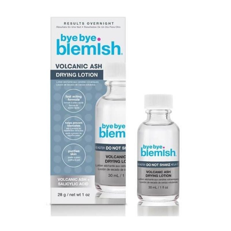 Bye Bye Blemish Volcanic Ash Lotiune pentru uscarea cosurilor, 30 ml