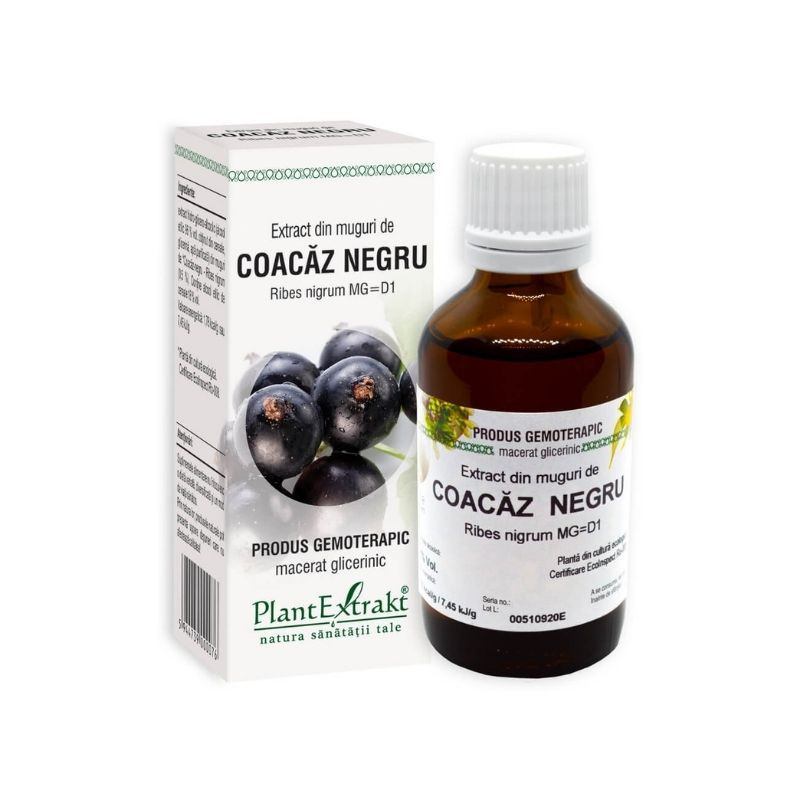 Extract din muguri de coacaz negru, 50 ml