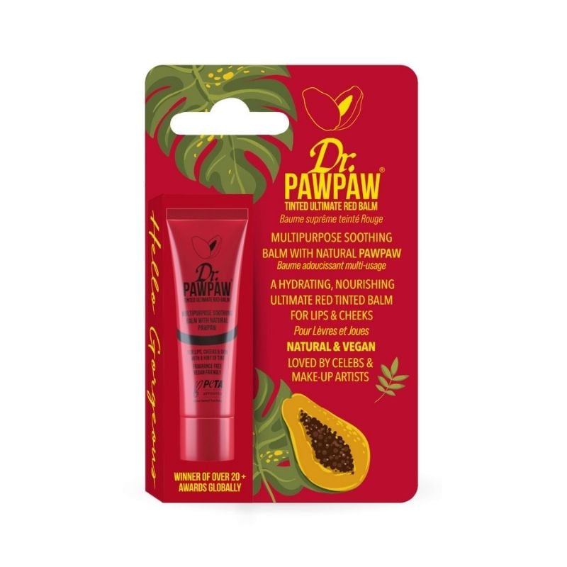 Dr PawPaw Balsam multifunctional, nuanta Red, 10ml 10ml imagine noua