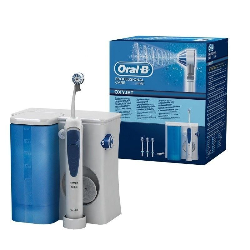 Irigator bucal Oral-B OxyJet MD20 + TAXA VERDE 1 RON bucal imagine noua
