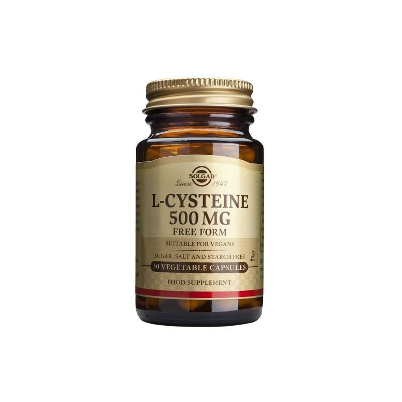 Solgar L-cysteine 500mg, 30 Capsule