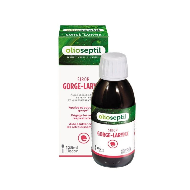 Olioseptil Gorge – Larynx sirop pentru gat, 125ml 125ml imagine 2022