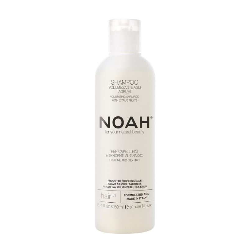 Noah Sampon Natural Volumizant Cu Citrice Pentru Par Fin Si Gras (1.1), 250ml