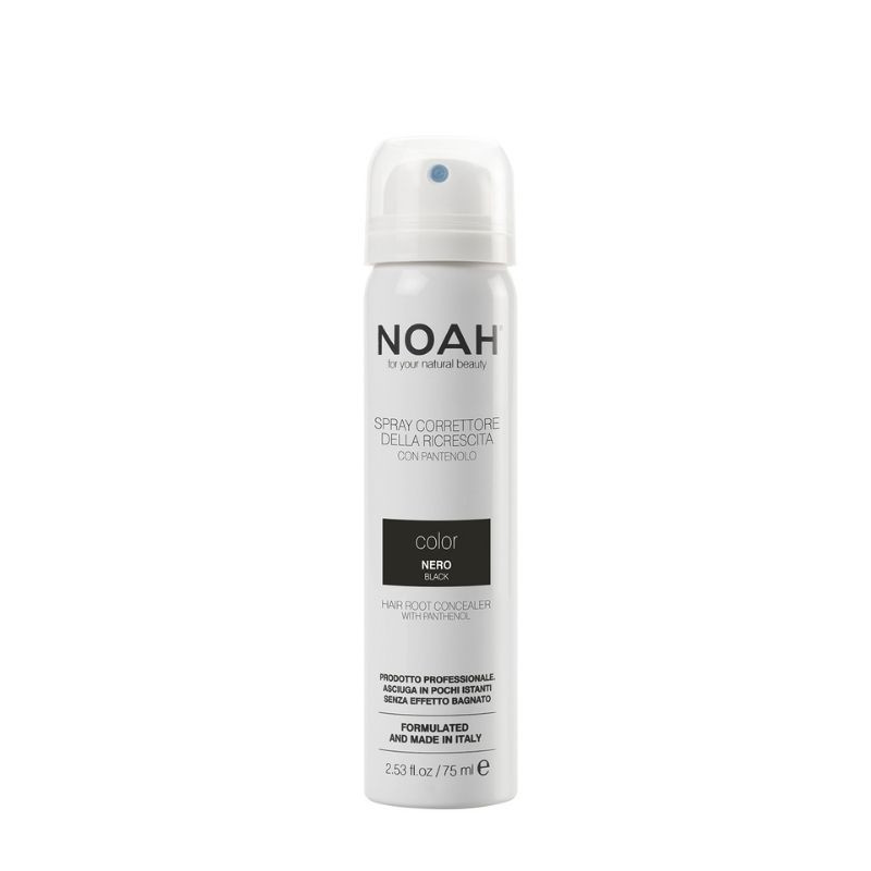 Noah Spray corector cu vitamina B5 pentru acoperirea radacinii parului – NEGRU, 75ml