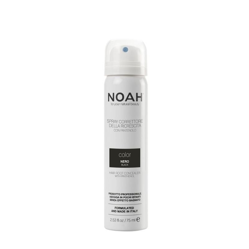 Noah Spray Corector Cu Vitamina B5 Pentru Acoperirea Radacinii Parului - Negru, 75ml