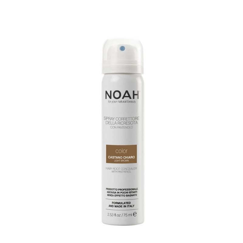 Noah Spray Corector Cu Vitamina B5 Pentru Acoperirea Radacinii Parului - Castaniu Deschis, 75 Ml