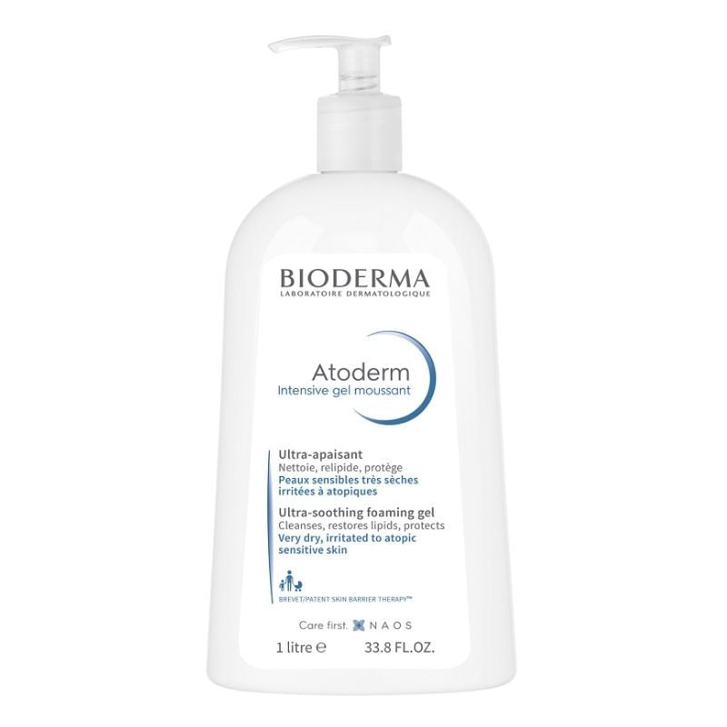 Bioderma Atoderm Intensive gel spumant 1L La Reducere Atoderm