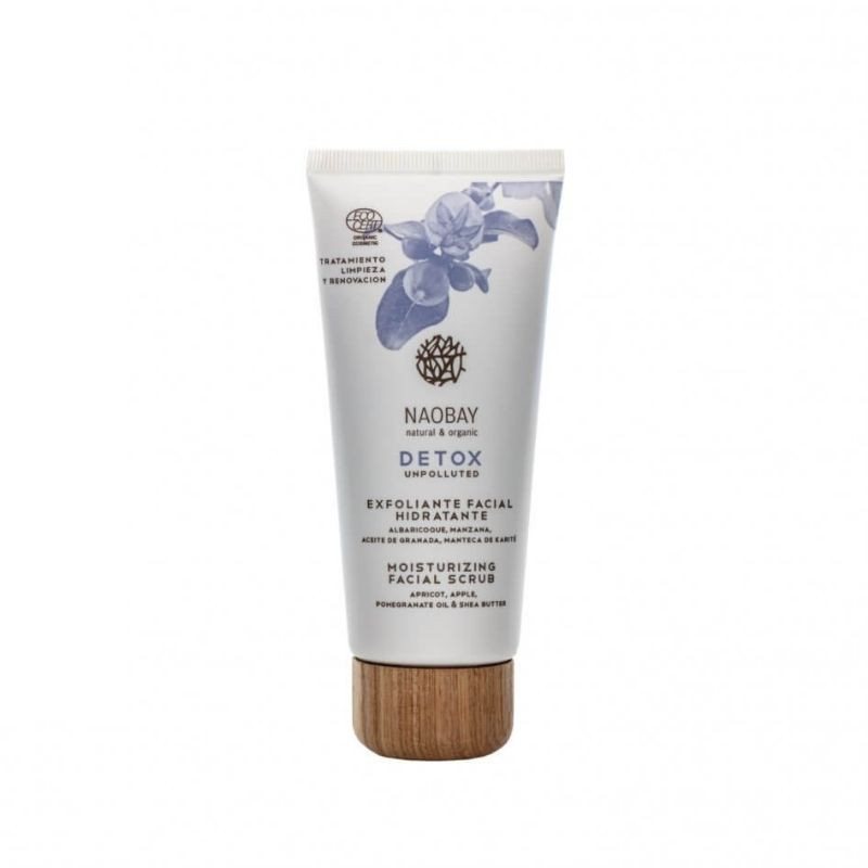 Naobay Scrub facial hidratant Detox, 100ml 100ml imagine noua