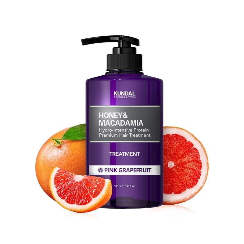 Kundal Tratament hipoalergenic extra-hidratant cu proteine, Pink Grapefruit, 500 ml 500 imagine noua