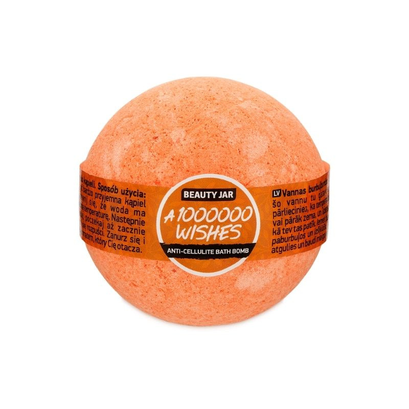 Beauty Jar Bila de baie efervescenta cu parfum de portocale siciliene, A 1000000 Wishes, 150 g 1000000 imagine noua