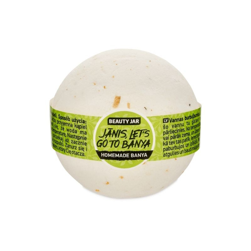 Beauty Jar Bila de baie efervescenta cu flori de tei, Janis, 150g 150g imagine noua