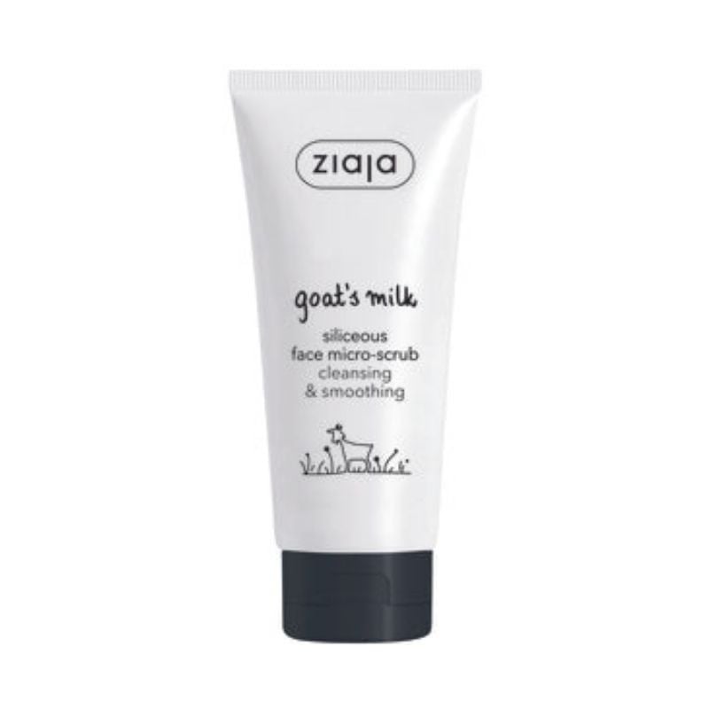 Ziaja Goat`s Milk Scrub Microcristalin Cu Siliciu Pentru Fata, 75ml