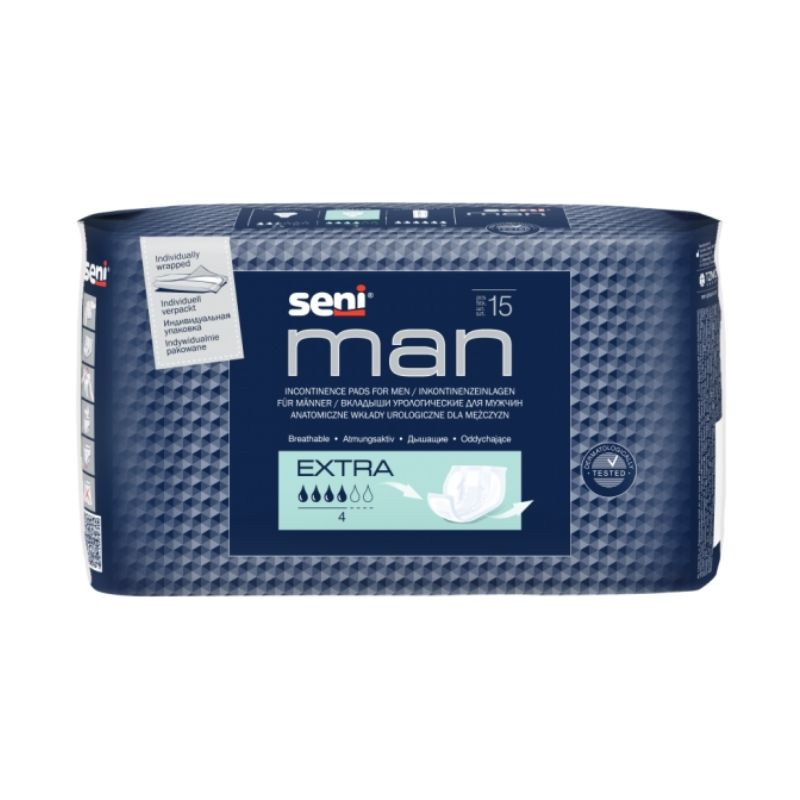 SENI Man Extra absorbantele urologice, 15 bucati