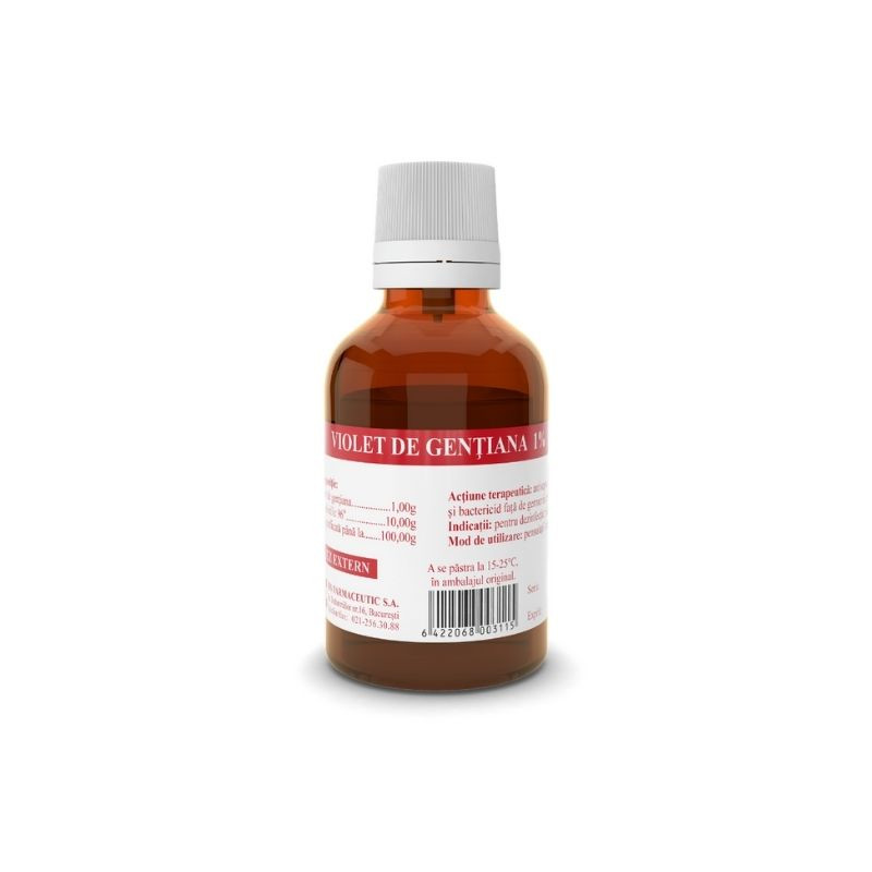 TIS Violet de gentiana 1%, 25 ml Digestie sanatoasa 2023-09-23