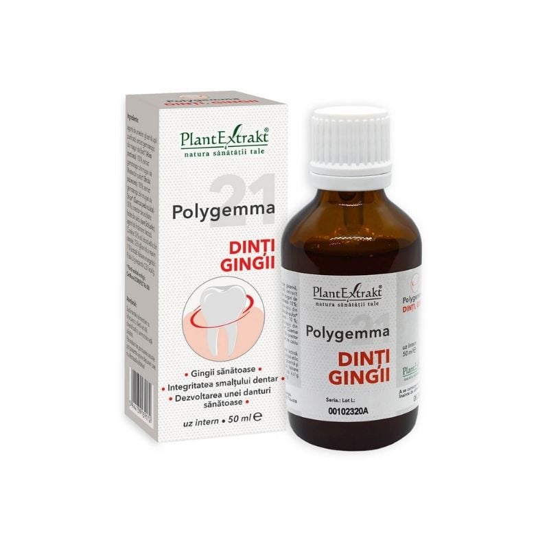 Polygemma 21 – Dinti, gingii, 50 ml Eruptii dentare 2023-09-25