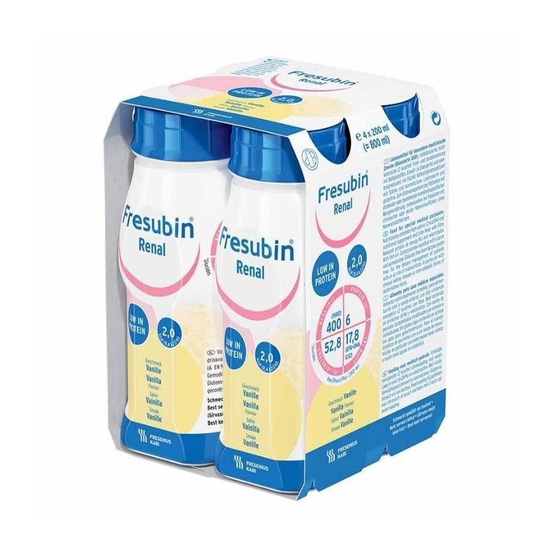 Fresubin Renal vanilie, 4 flacoane EasyBottle, 200 ml Alimente cu destinatie speciala 2023-09-24
