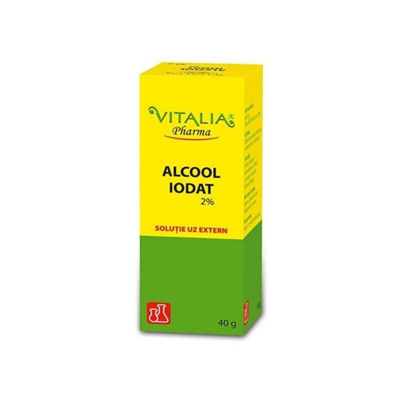 Vitalia K Alcool Iodat 2%, 40g Creme de corp 2023-09-25