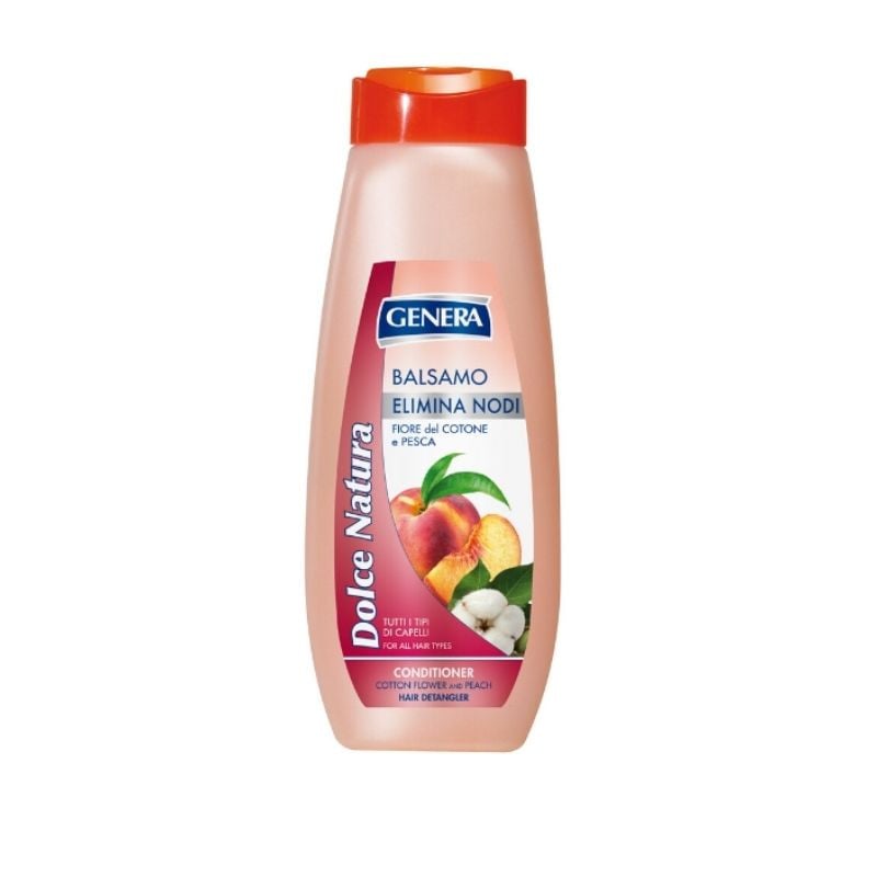Genera Natura sampon si balsam piersica si bumbac, 500ml 500ml imagine noua