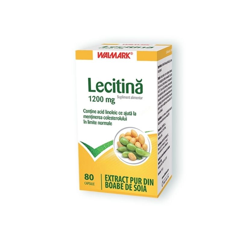 Walmark Lecitina 1200mg, 80 capsule