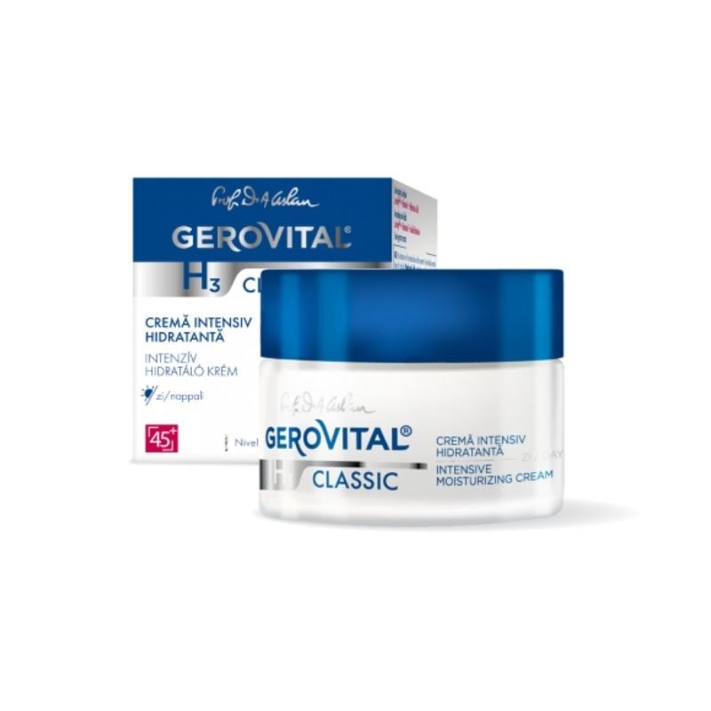 Gerovital H3 Classic Crema Intensiv Hidratanta, 50ml