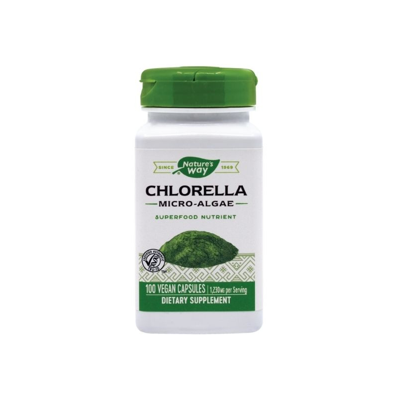 Secom Chlorella Micro-algae 410mg, 100 capsule Detoxifiere si Tranzit intestinal 2023-09-22