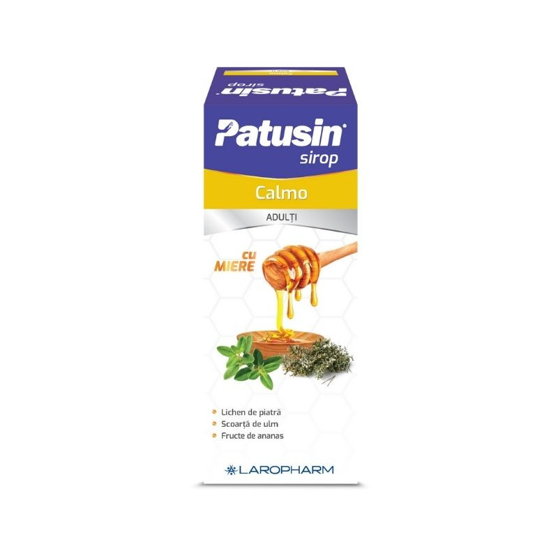 Patusin Calmo adulti sirop, 100ml 100ml imagine noua