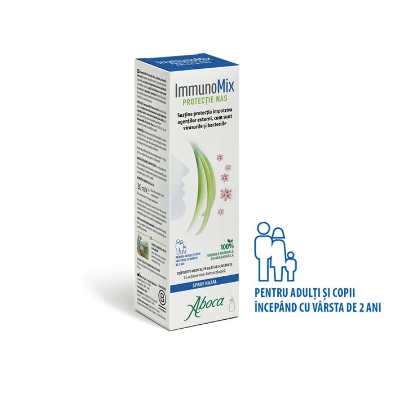 pareri reale preturi reduse ABOCA Immunomix spray protectie nas impotriva virusilor, 30ml
