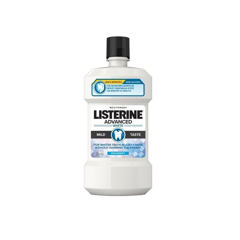 Listerine apa gura Advanced White, 250ml 250ml imagine teramed.ro