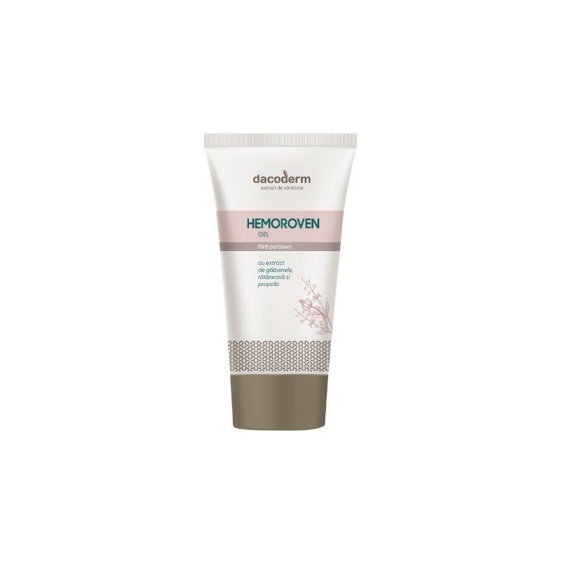 Dacia Plant Dacoderm Gel Hemoroven, 75ml 75ml imagine 2022