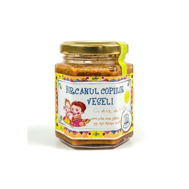 Prisaca Transilvania Borcanul Copiilor Veseli, 200g 200g imagine teramed.ro