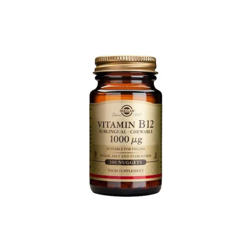 Solgar Vitamina B12 1000µg, 100 capsule La Reducere 100