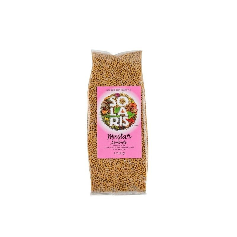 Solaris mustar seminte, 150g 