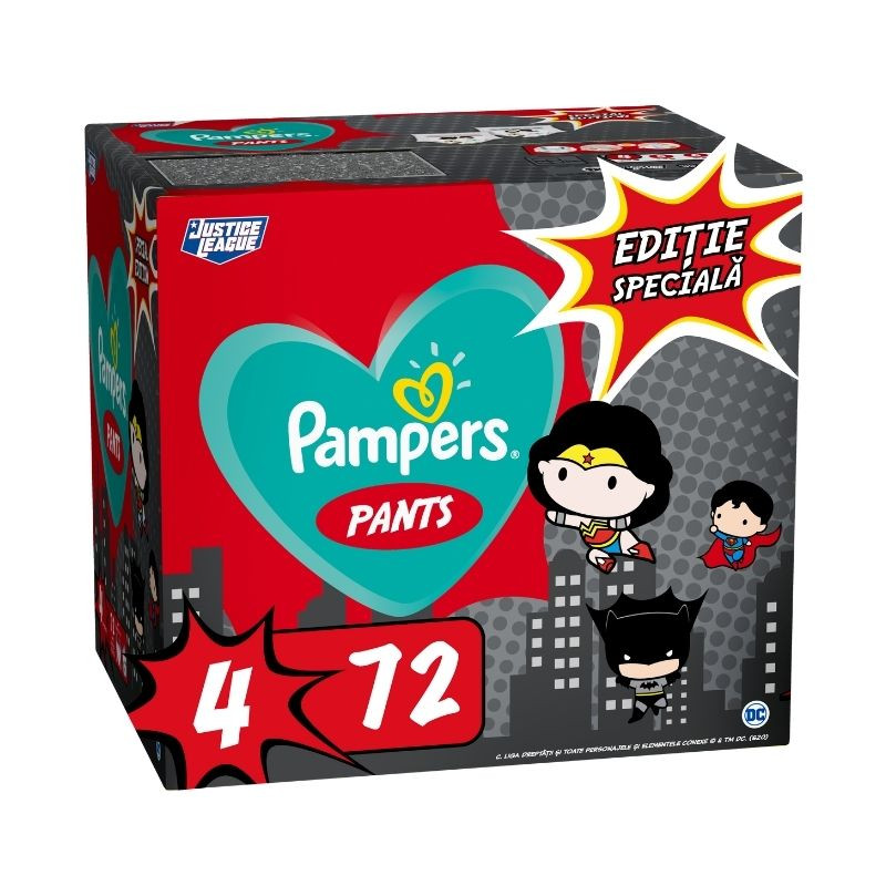 Pampers Pants Active Baby Scutece-chilotel Marimea 4 Warner Bros, 9-15 kg, 72 bucati Mama si copilul 2023-10-02