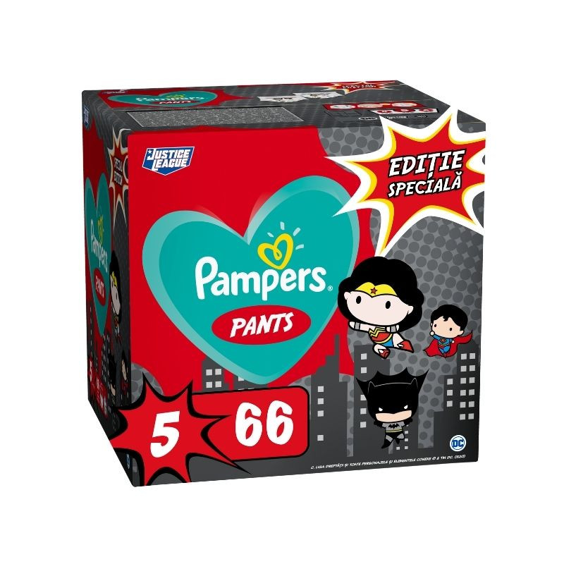 Pampers Pants Active Baby Scutece-chilotel Marimea 5 Warner Bros, 12-17 kg, 66 bucati Mama si copilul 2023-10-02