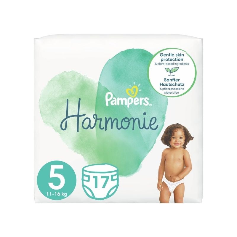 Pampers Scutece Harmonie Marimea 5, 11+kg, 17 Bucati