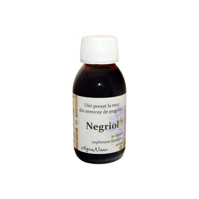 AGHORAS Negriol ulei de negrilica(chimen negru) presat la rece, 100ml 100ml imagine noua