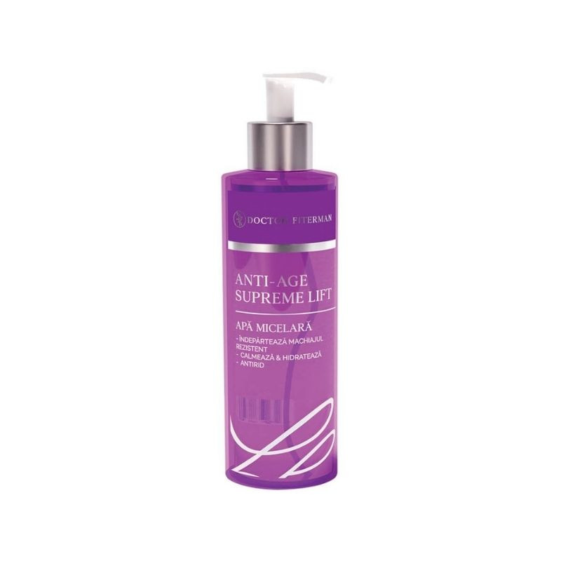 Dr Fiterman ANTI-AGE SUPREME LIFT Apa micelara, 250ml Ape si solutii micelare
