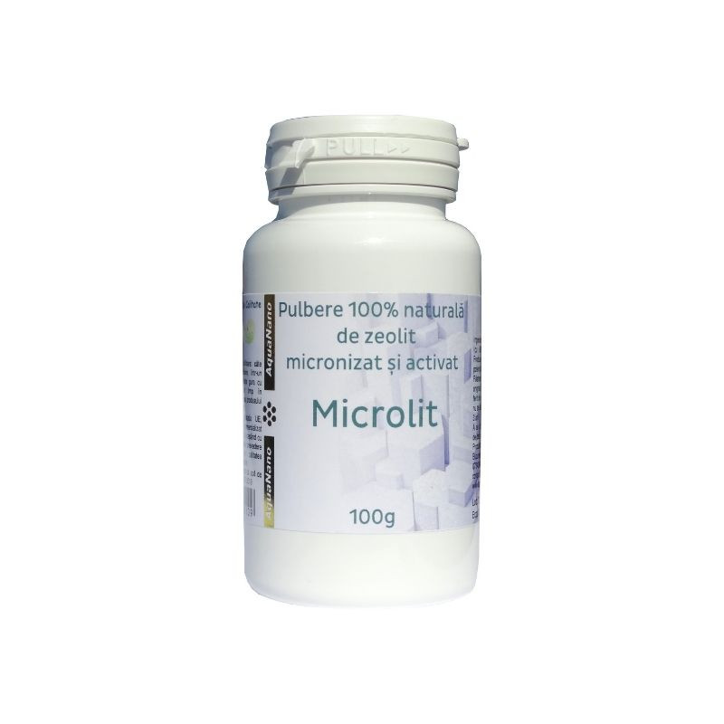 AGHORAS Microlit Zeolit micronizat si activat, 100g Antioxidante 2023-09-23